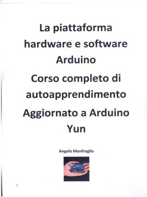 cover image of Arduino corso completo